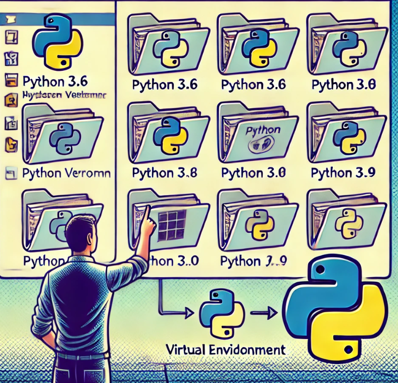 간단하고 확실한 파이썬 원하는 버전으로 사용하기 [가상환경]