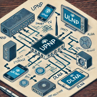 네트워크 플레이어의 UPnP와 DLNA가 뭘까? image